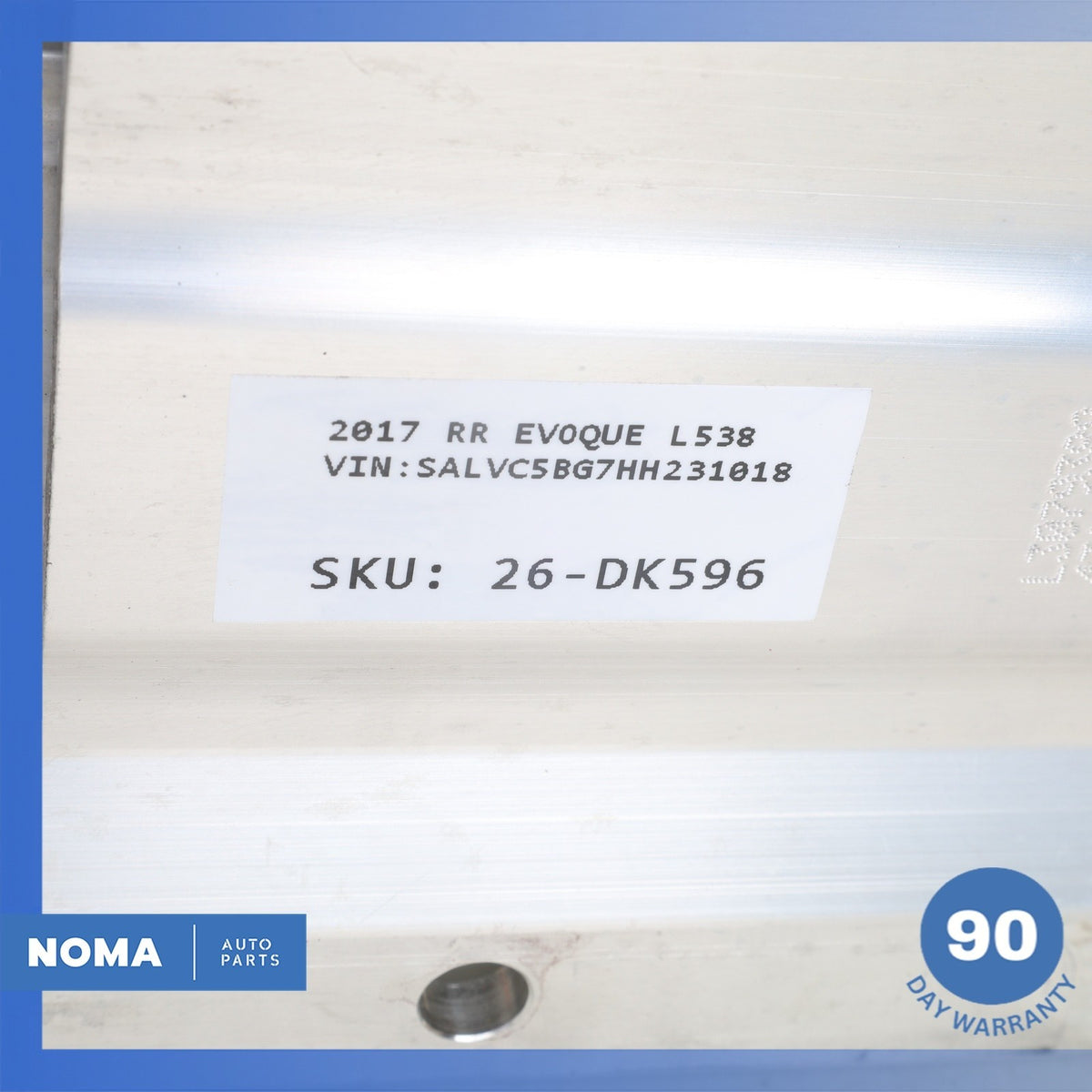 17-19 RR Evoque L538 Convertible Left or Right Rollover Protection Bar OEM 28k - photo 11