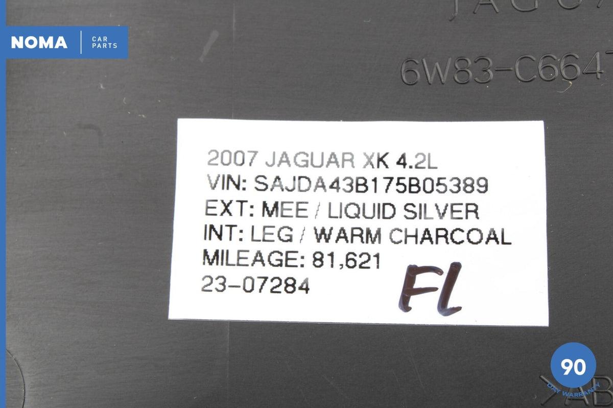 07-10 Jaguar XK X150 Front Left Driver Side Seat Mechanism Cover LEG OEM - photo 8