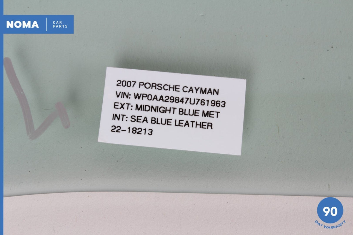 97-06 Jaguar XKR X100 Convertible Front Left Driver Side Door Window Glass OEM - photo 12