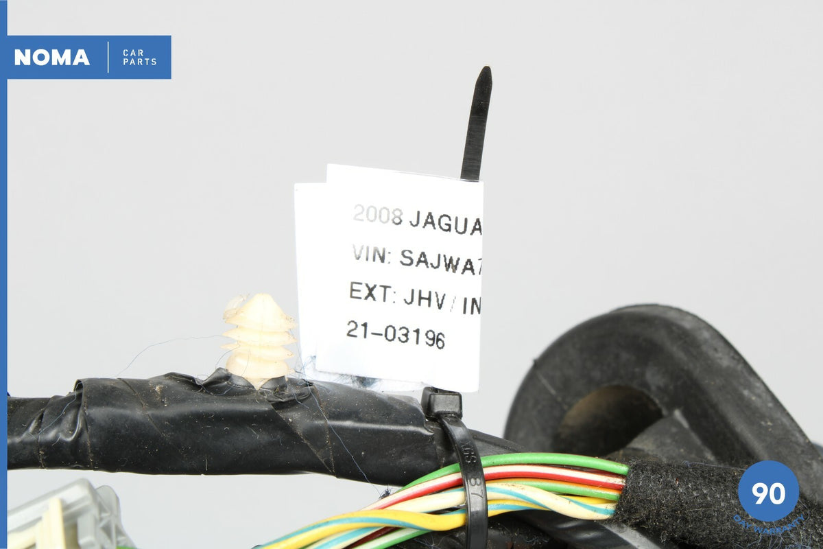 04-09 Jaguar X350 X358 XJ8 Rear Left Door Wire Harness 5W9314027SCD OEM - photo 10