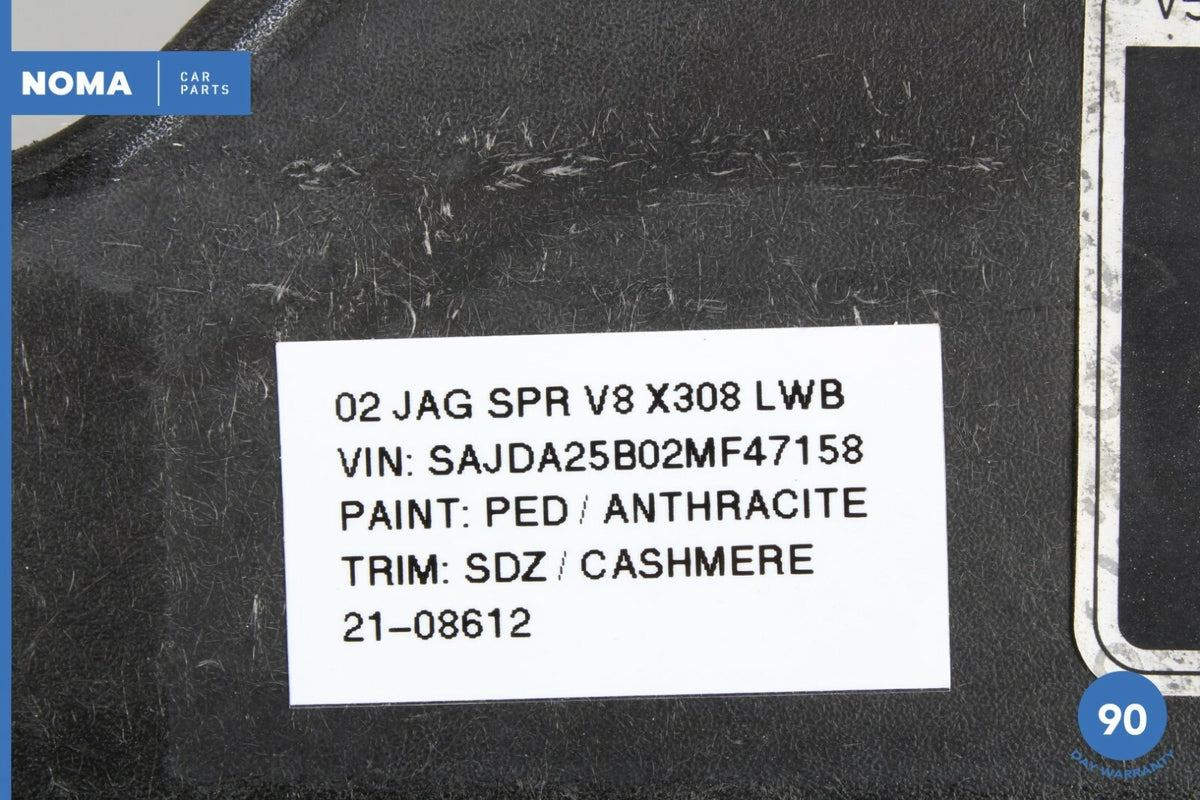 98-03 Jaguar XJ8 XJR SV8 VDP X308 Radiator Core Support Upper Shield Cover OEM - photo 8