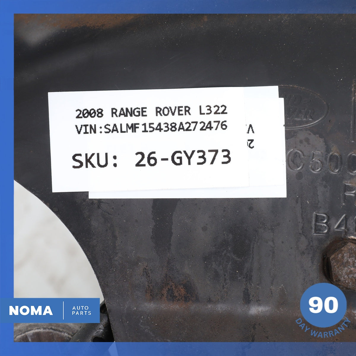 06-09 Land Rover Range Rover L322 Front Right Spindle Knuckle Hub w/ Shield OEM - photo 14