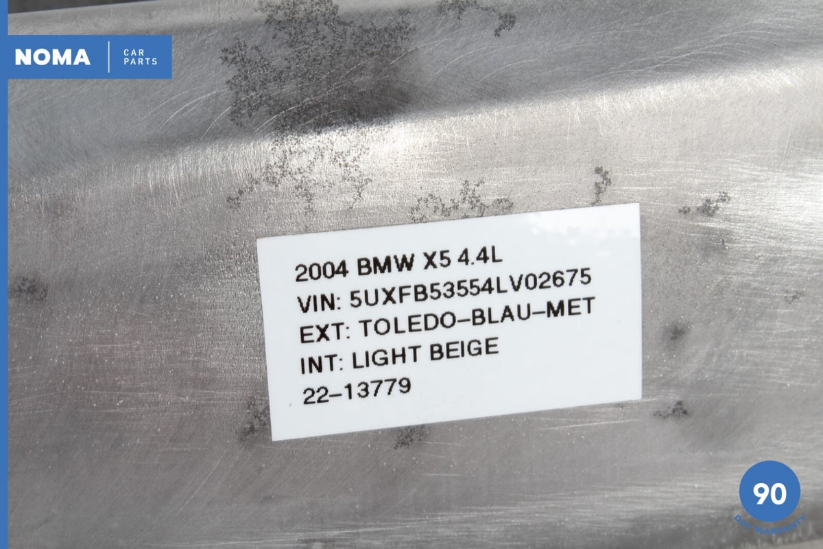 01-04 BMW X5 E53 4.4i 4.8i Front Engine Cylinder Block Cover Cap 7507278 OEM - photo 11