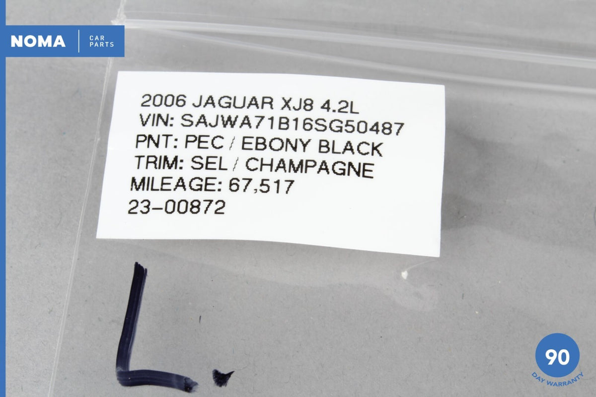 04-09 Jaguar XJ8 X358 X350 Front Left Seat Rail Catch Cover Trim 2R83B15812 OEM - photo 13