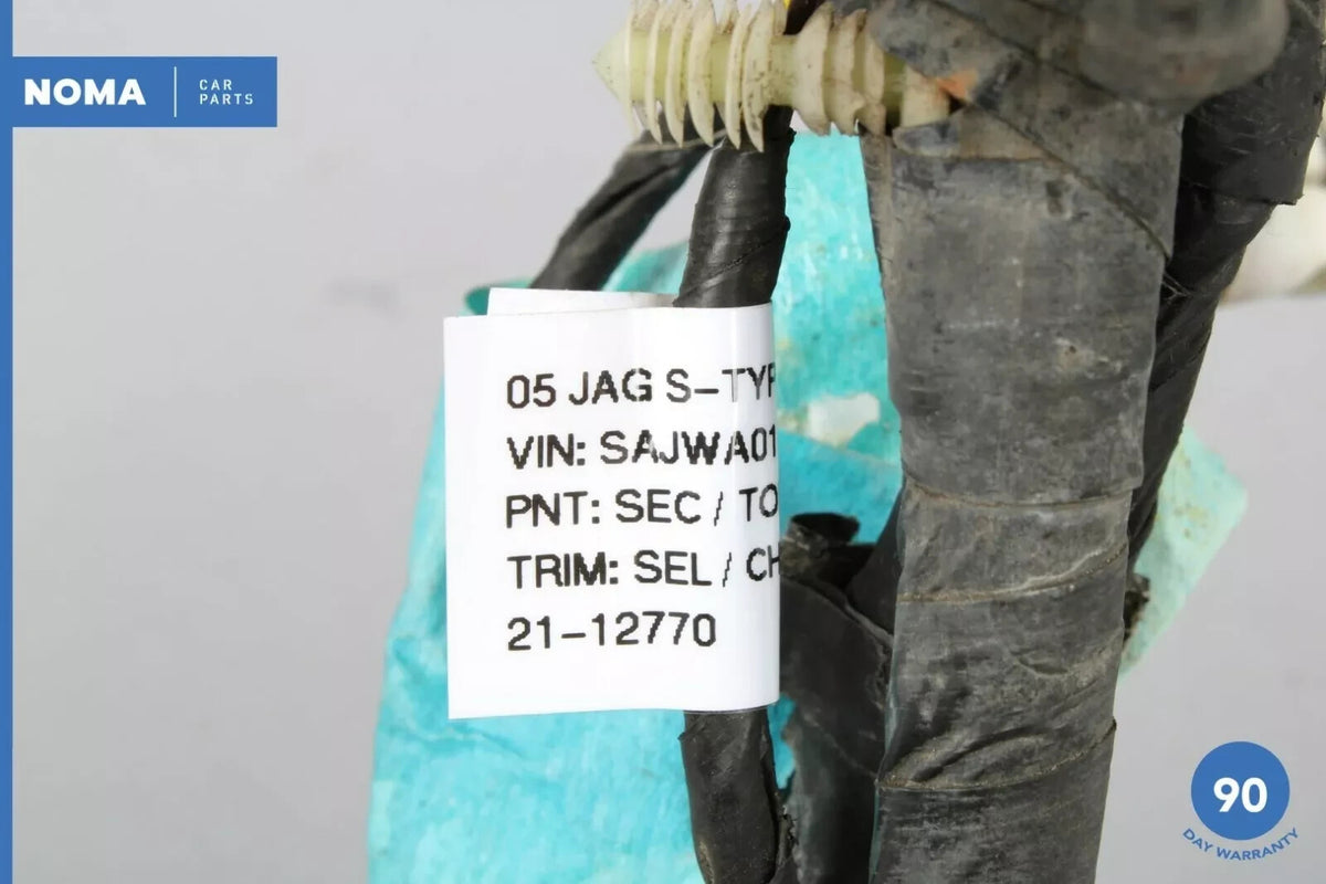 05-08 Jaguar X206 S-Type Rear Bumper Parking Assist Wire Harness XR851581 OEM - photo 9