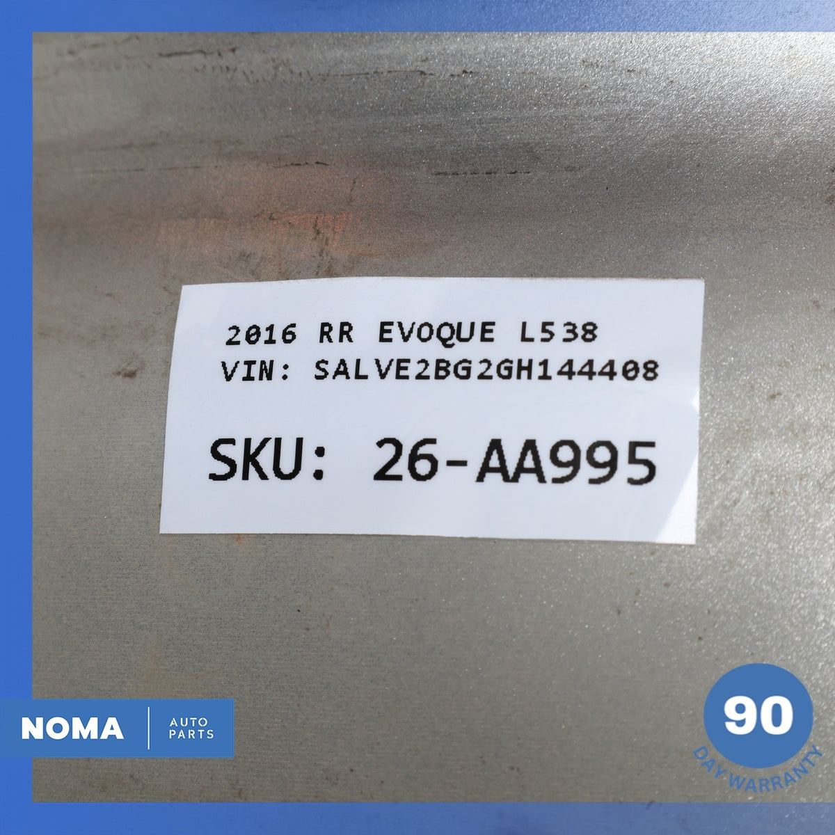 12-19 Land Rover Range Rover Evoque 8 x R20 20" Wheel Rim Silver EJ3M1007BB OEM - photo 18
