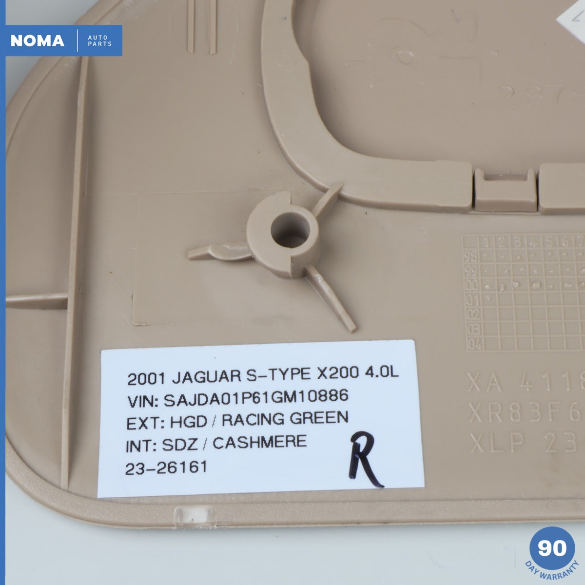 00-02 Jaguar S-Type X200 Front Right Passenger Side Seat Mechanism Cover SDZ OEM - photo 13