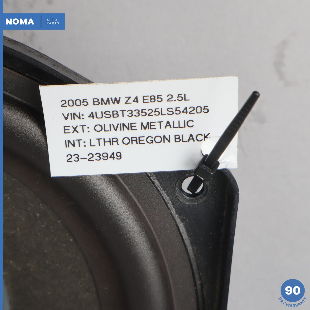 03-08 BMW Z4 E85 E86 Rear Front Left or Right Side Door Hifi Woofer Speaker OEM - photo 11