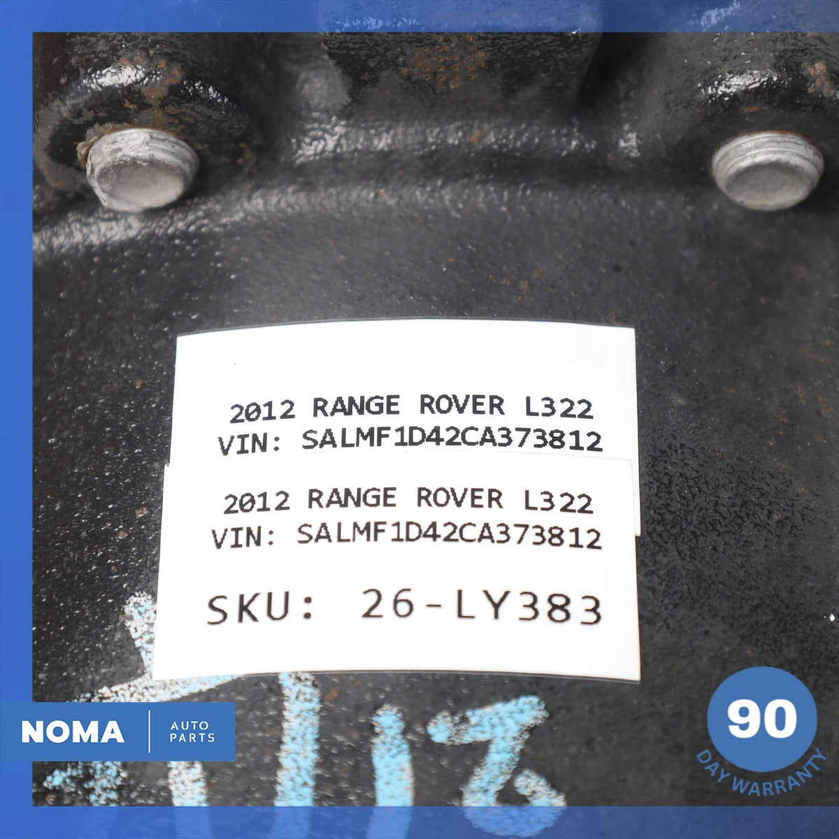 10-12 Land Rover Range Rover L322 Rear Differential Carrier Assembly 3.54 OEM - photo 17