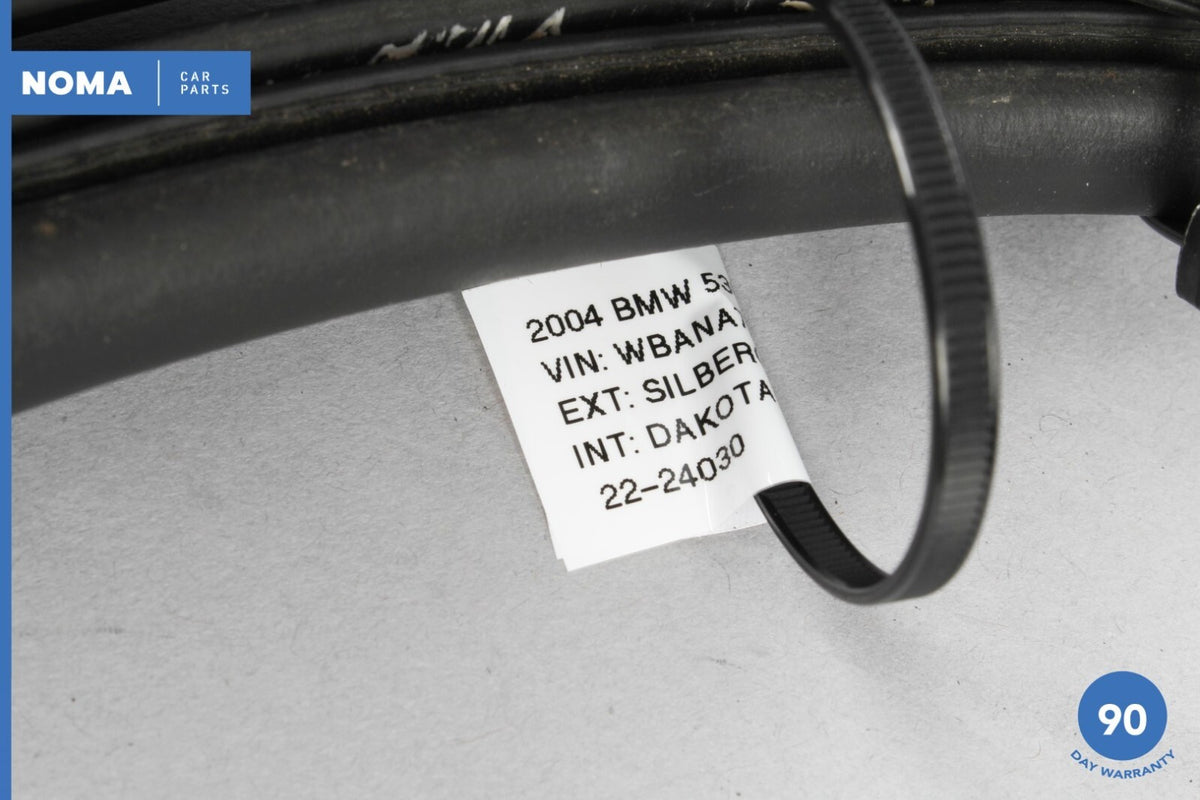 04-10 BMW E60 Rear Trunk Boot Weatherstrip Weather Strip Seal 7110420 OEM - photo 12