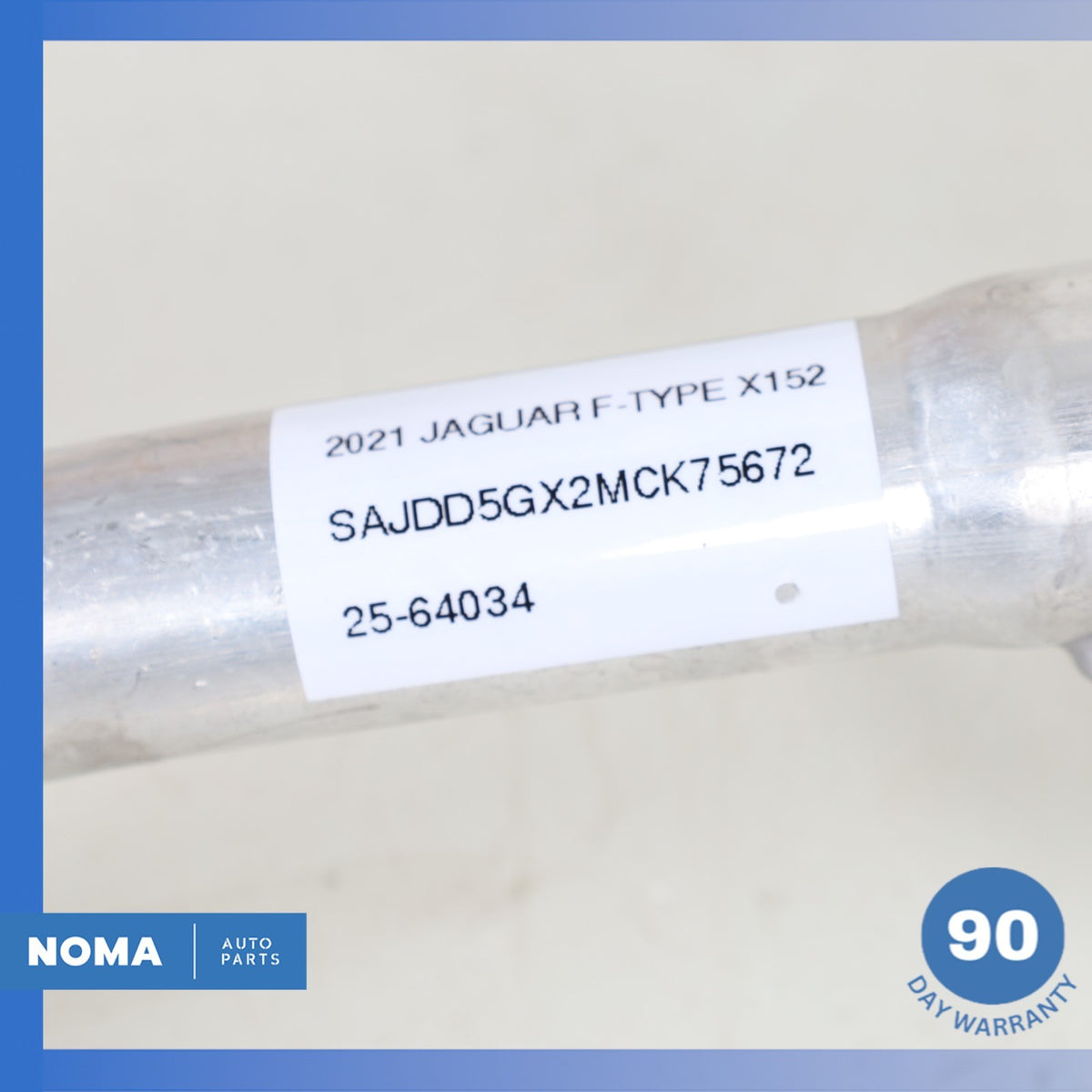 2021 Jaguar X152 F-Type AC A/C Air Conditioning Line Hose JX5319A834BB OEM 29k - photo 13
