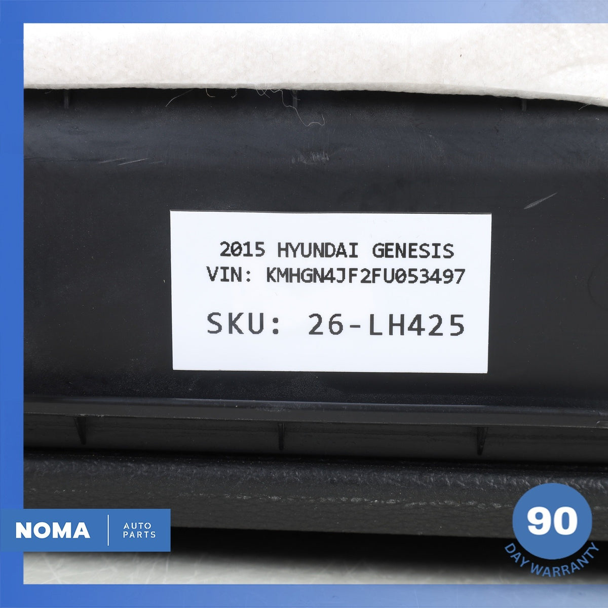 Hyundai DH Genesis Dashboard Glovebox Glove Box Storage Compartment Black OEM - photo 16