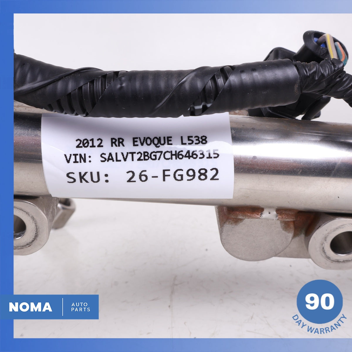 12-17 Range Rover Evoque L538 XE XF 2.0 Fuel Injector Rail w/ Injectors OEM 86k - photo 15