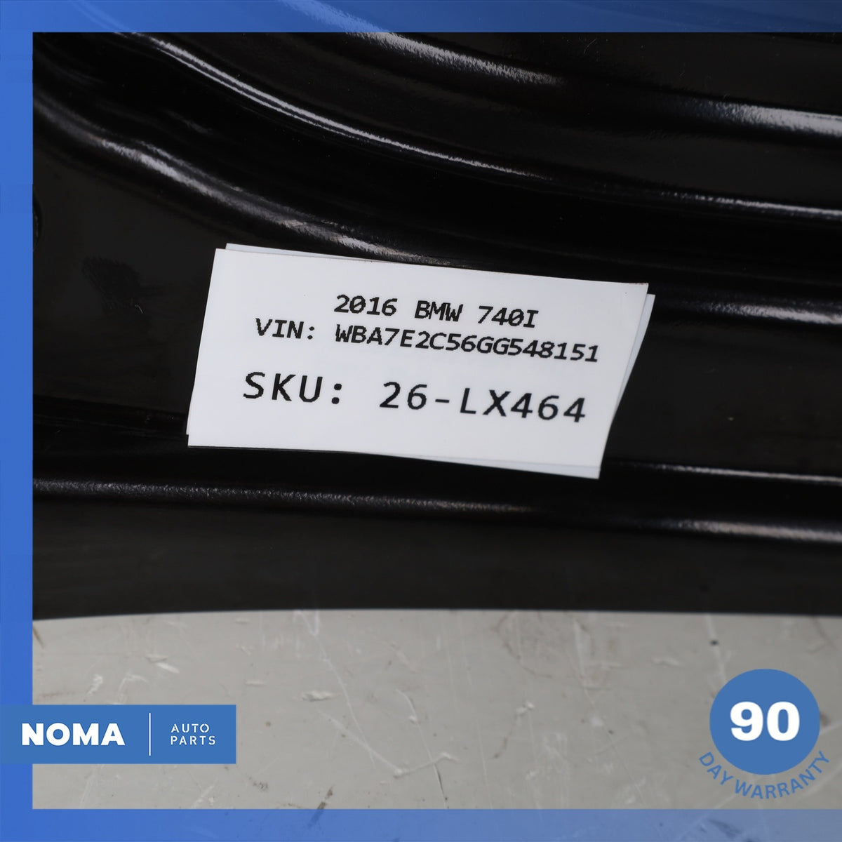 16-22 BMW G12 740i 750i M760i LWB Rear Panorama Sunroof Sun Roof Glass Panel OEM - photo 15