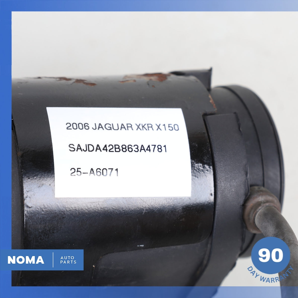 00-06 Jaguar X100 XKR Supercharged Auxiliary Coolant Pump w/ Bracket OEM 78k - photo 9