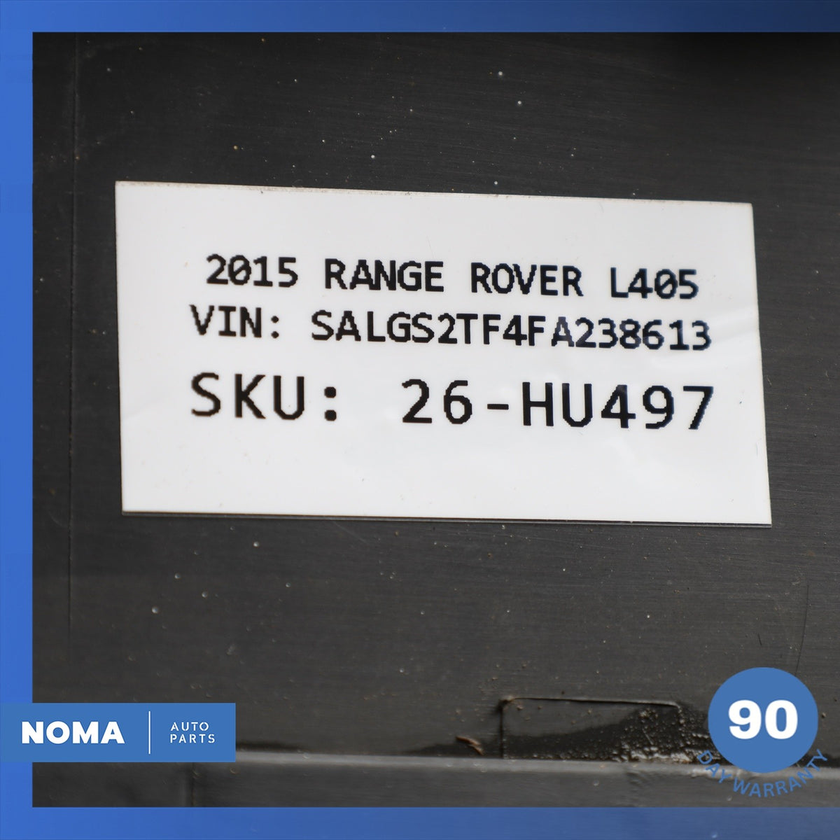 13-22 Land Rover Range Rover L405 Rear Right Door Lower Molding CK52274A48AC OEM - photo 12