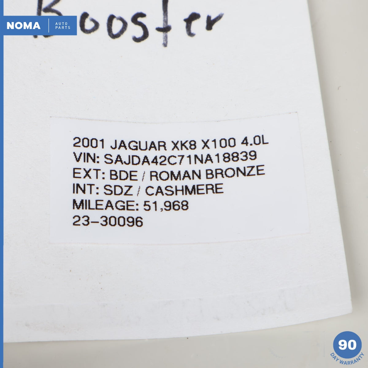 97-06 Jaguar XK8 X100 ABS Brake Booster Control Hose Pipe Line MJC5756DA OEM - photo 16