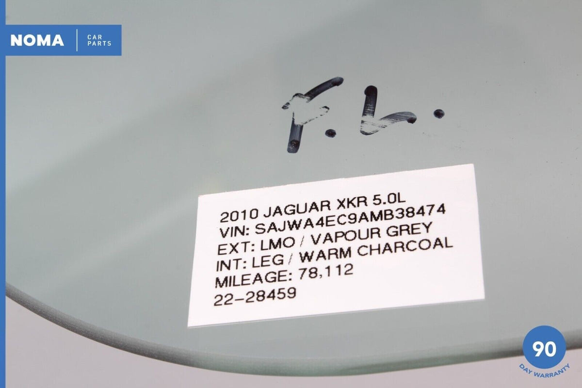 07-15 Jaguar X150 XKR XK XKR-S Front Left Driver Side Door Window Glass OEM - photo 16