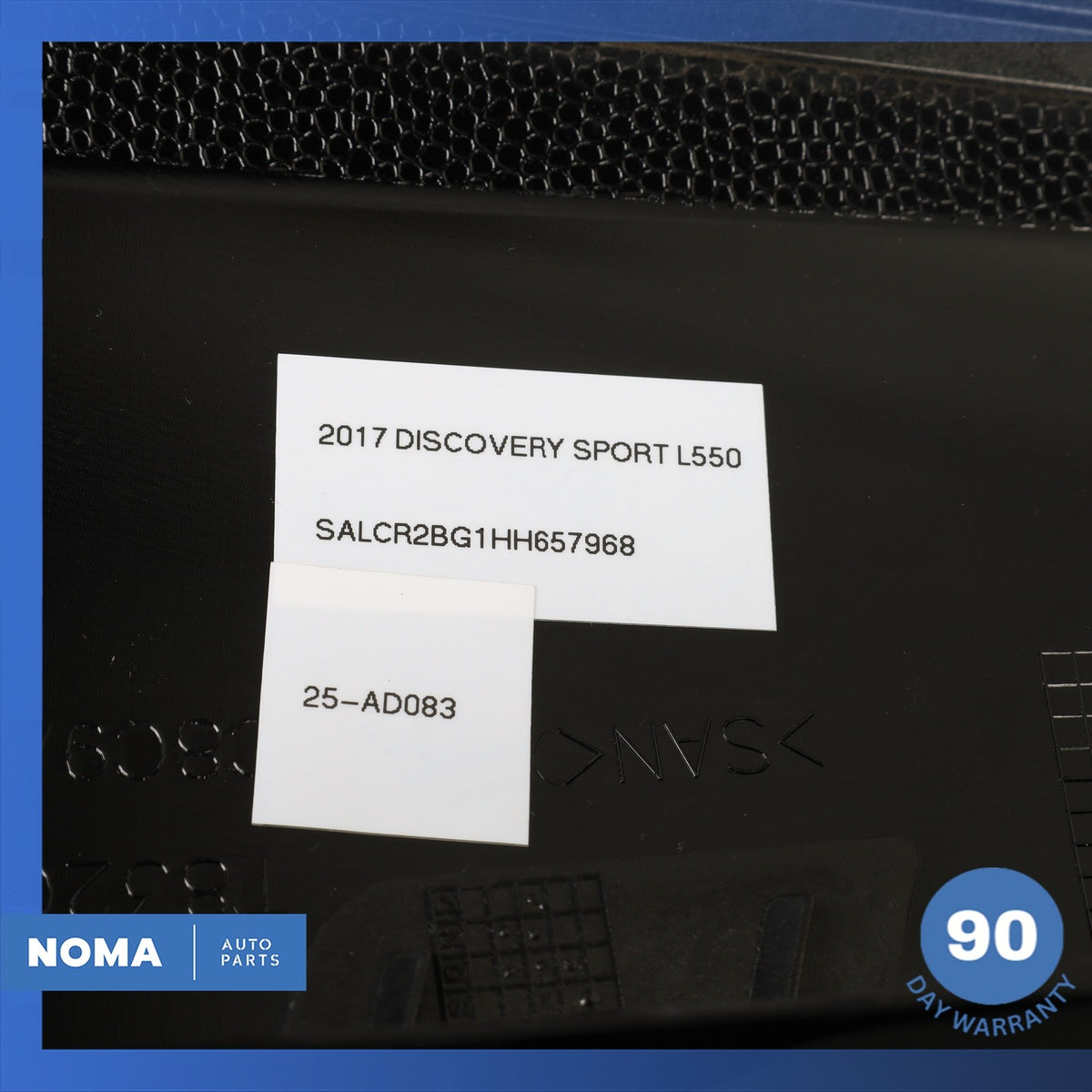 15-23 LR Discovery Sport L550 Rear Right Side Exterior D-Pillar Molding OEM - photo 15