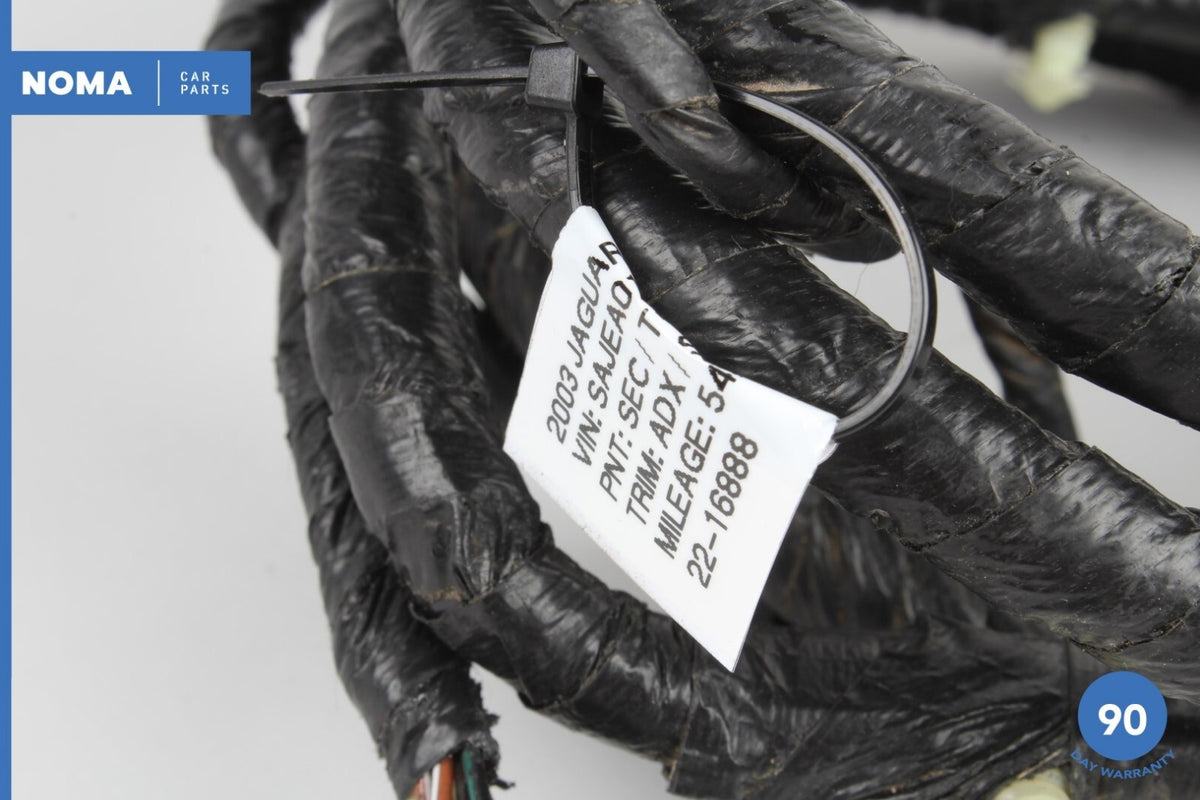 03-04 Jaguar S-Type X202 Rear Bumper Wire Wiring Harness 2R8T15B484BC OEM - photo 12