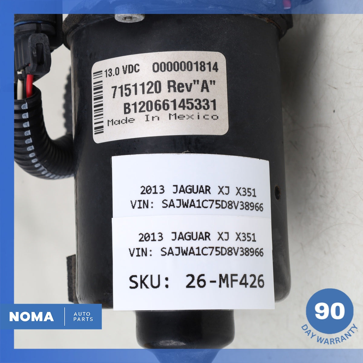 Jaguar X351 XJ Electronic Parking Brake Actuator C2P12650 OEM - photo 15
