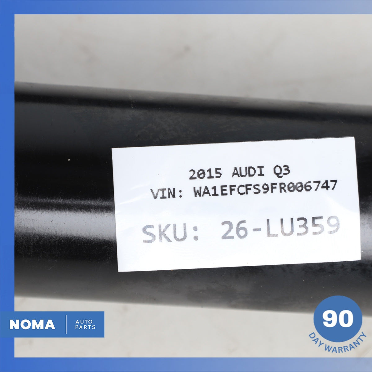 15-18 Audi 8UB 8UG Q3 Rear Left & Right Shock Absorber Strut Set of 2 OEM - photo 11
