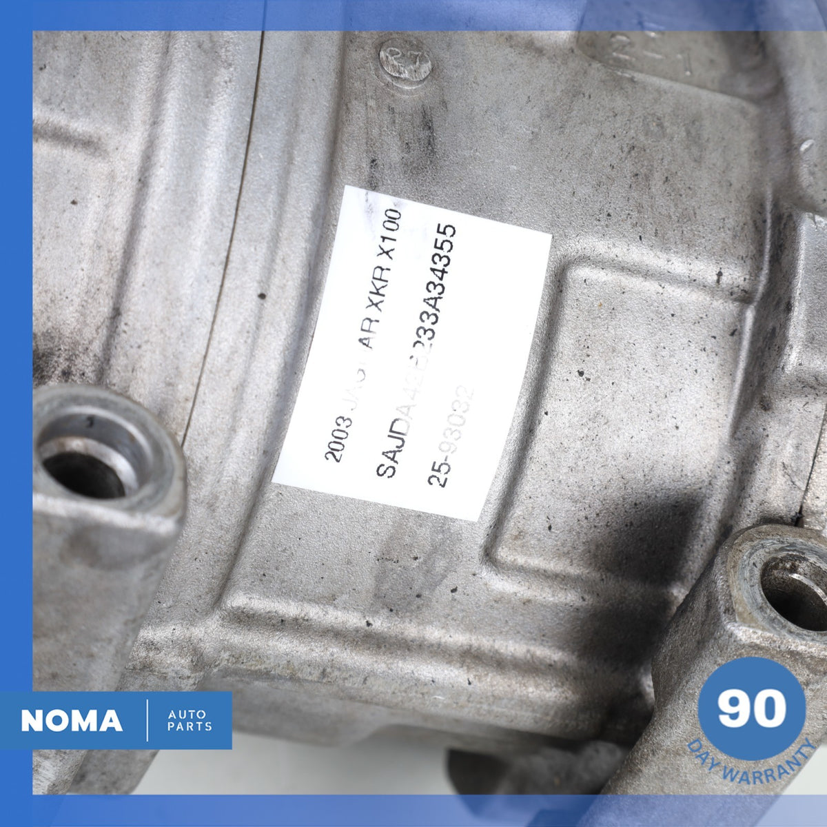 03-06 Jaguar X100 XKR XK8 A/C AC Air Conditioner Compressor 3W8319D629AB OEM - photo 15