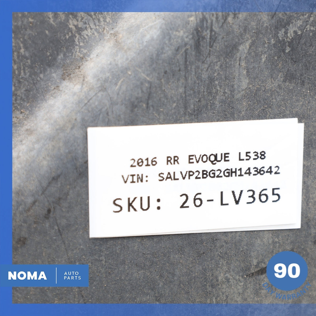 12-19 LR Range Rover Evoque L538 Front Engine Under Splash Shield Cover OEM - photo 15