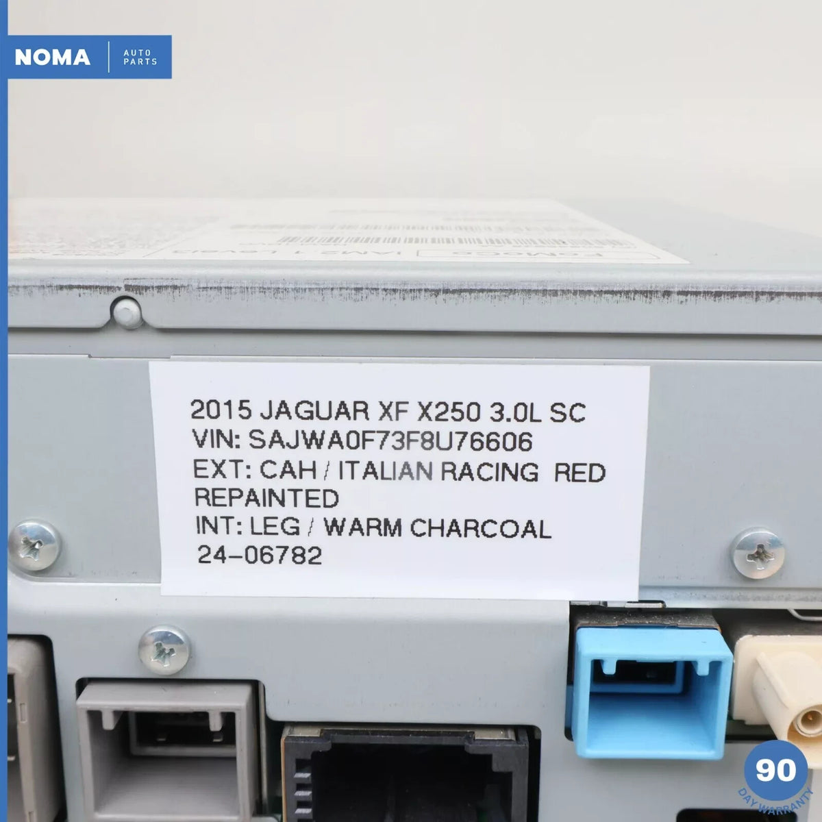 09-24 Jaguar X250 XF XJ LR4 Audio Radio Receiver Head Unit AM FM CD Player OEM - photo 10