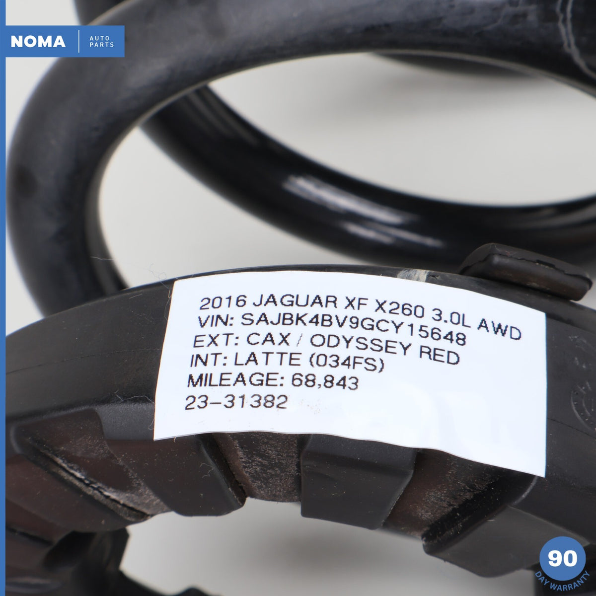 16-20 Jaguar XF X260 Rear Left or Right Suspension Road Wheel Spring OEM - photo 11