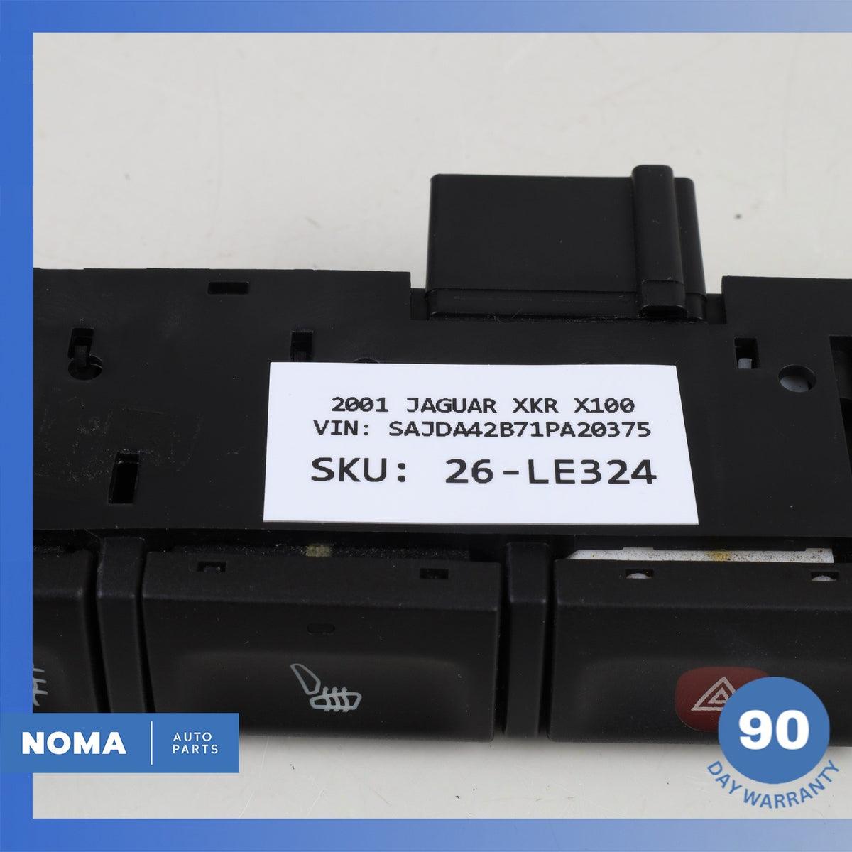 Jaguar X100 XKR Fog Light Hazard Traction ASC Control Switch LJD6292CA OEM 82k - photo 11