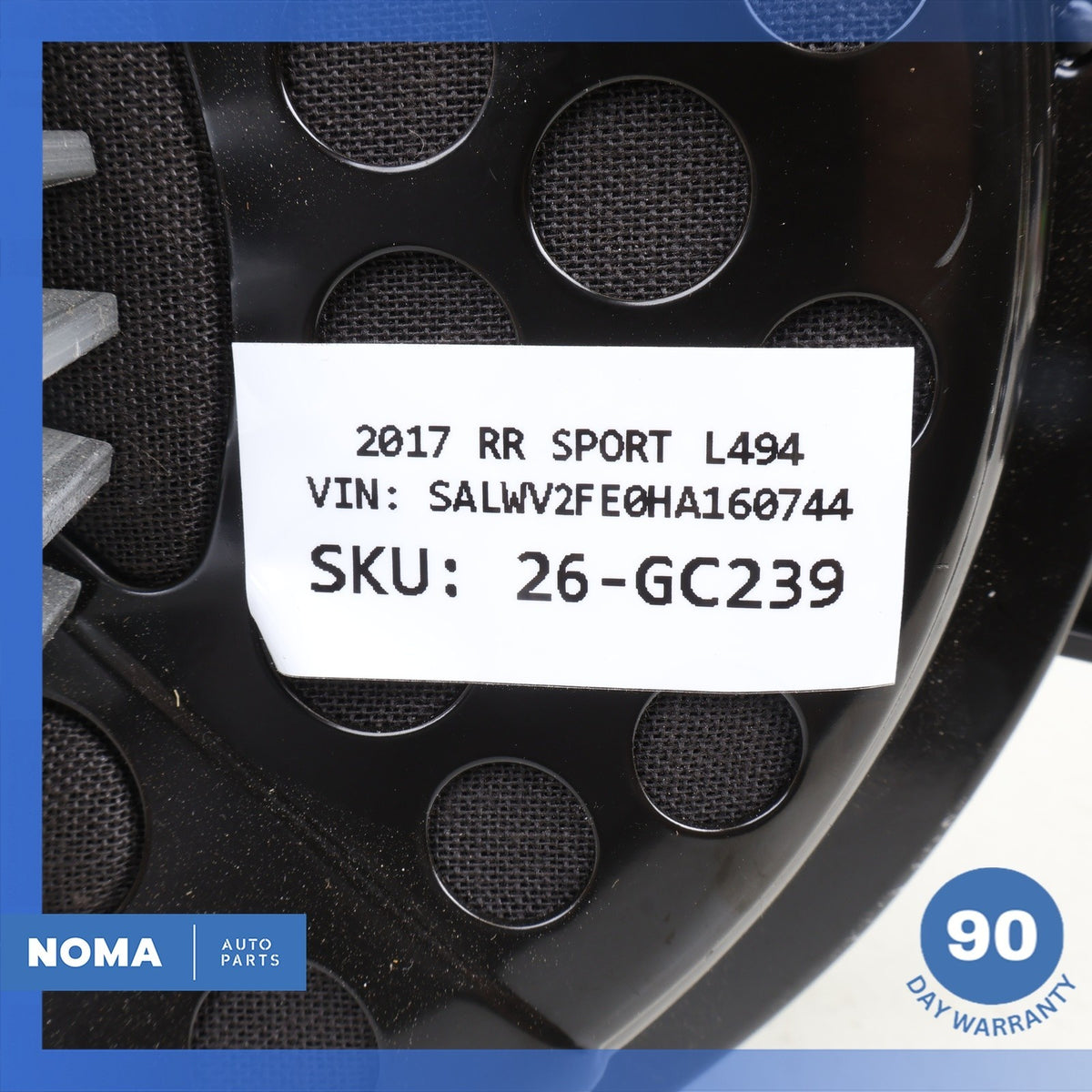 14-22 LR Range Rover Sport L494 2500W Rear Subwoofer Speaker Loudspeaker OEM - photo 16