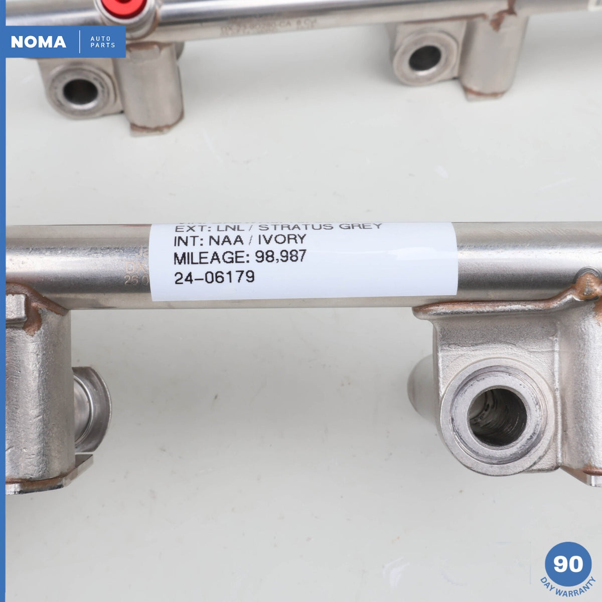 13-21 Jaguar X250 XF Range Rover 3.0 AJ126S Engine Fuel Injection Rail Set OEM - photo 18