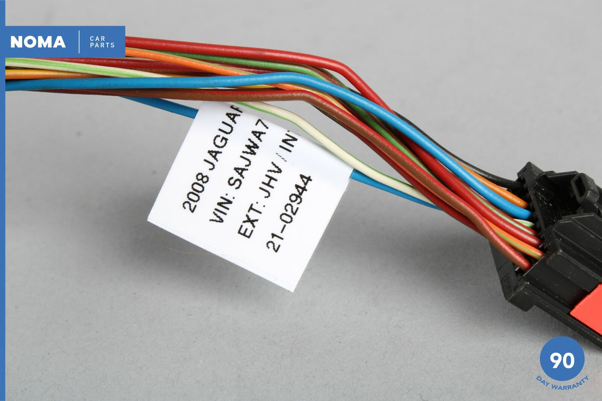 04-09 Jaguar X350 X358 XJ8 VDP Rear Bumper License Plate Lead Wire Wiring OEM - photo 10