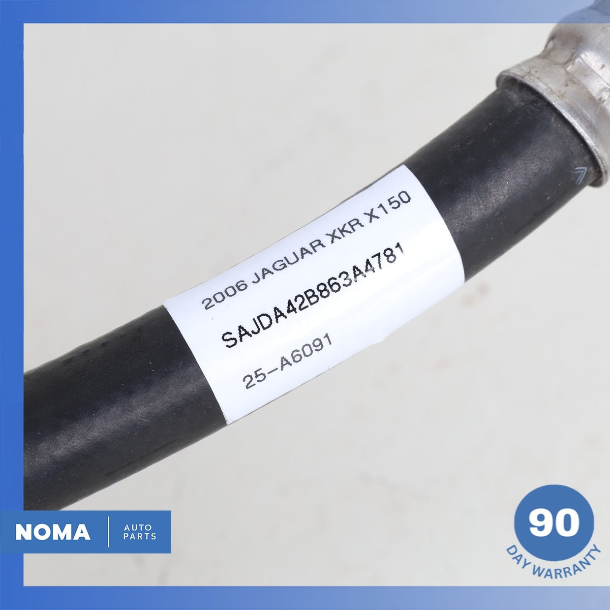00-06 Jaguar X100 XKR XK8 AC A/C Air Conditioning Hose Pipe MJD7340AB OEM - photo 12
