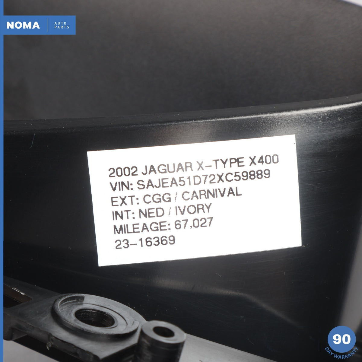 02-08 Jaguar X-Type X400 Instrument Speedometer Cluster Bezel Cover Trim OEM - photo 15