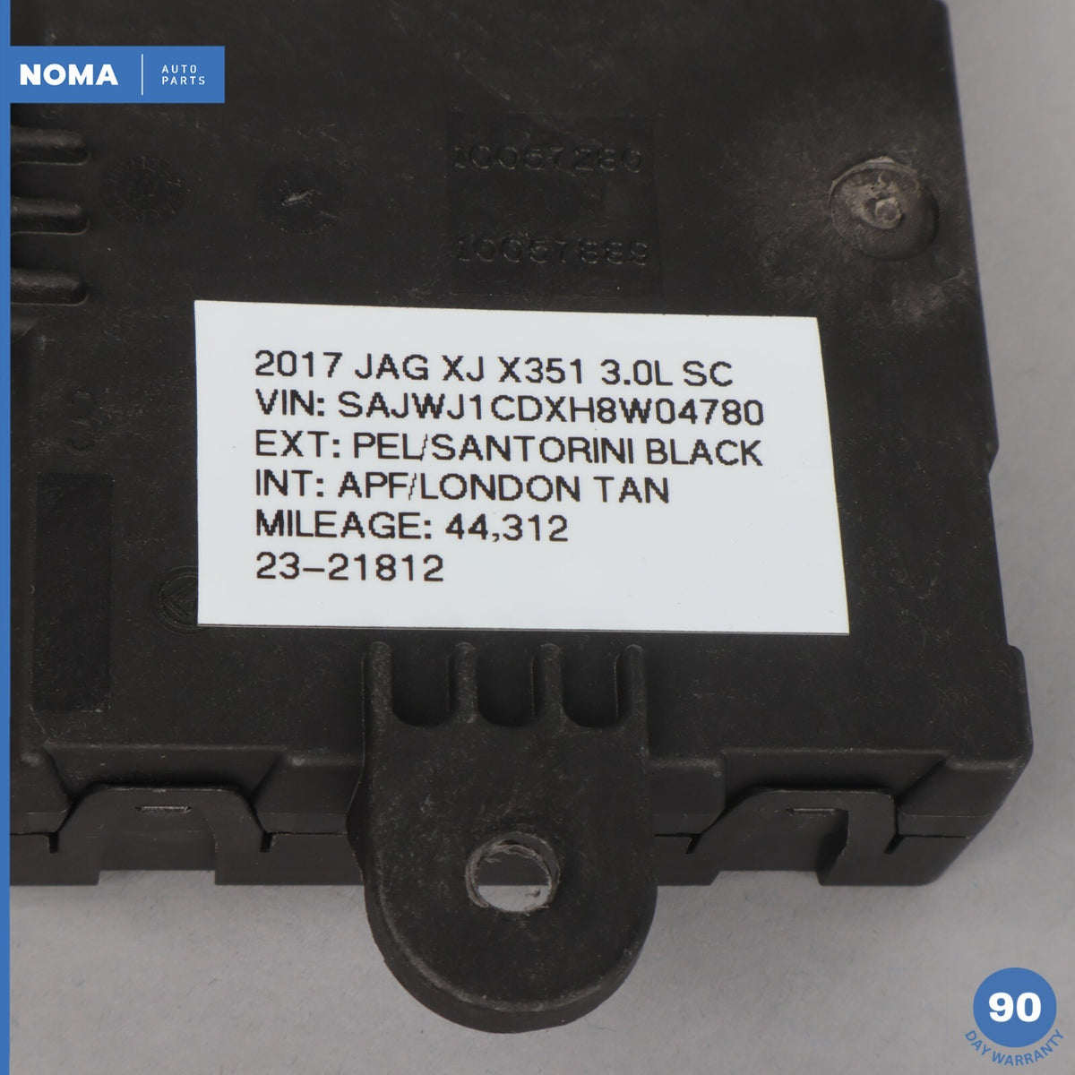 16-19 Jaguar XJ XJR X351 Rear Left or Right Door Control Module C2D39805 OEM - photo 6