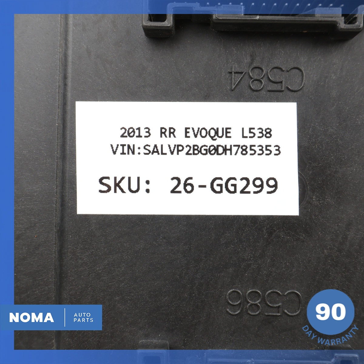 12-13 LR Range Rover Evoque L538 Body Control Module Fuse Relay Box OEM - photo 14