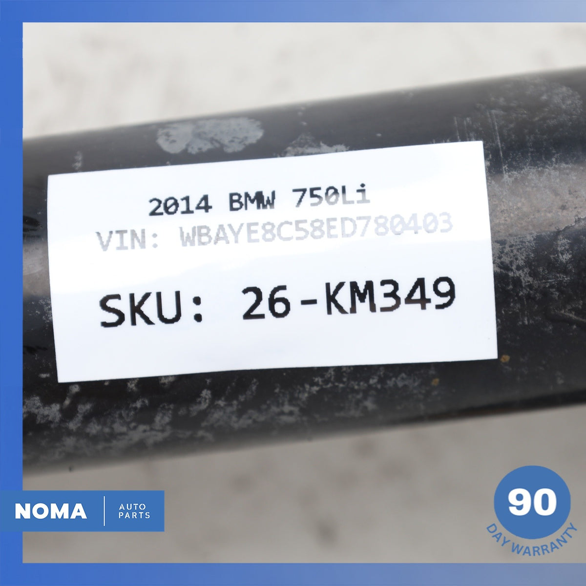 BMW F02 750i 650i 640i Rear Left CV Axle Half Shaft 7566087 OEM - photo 16