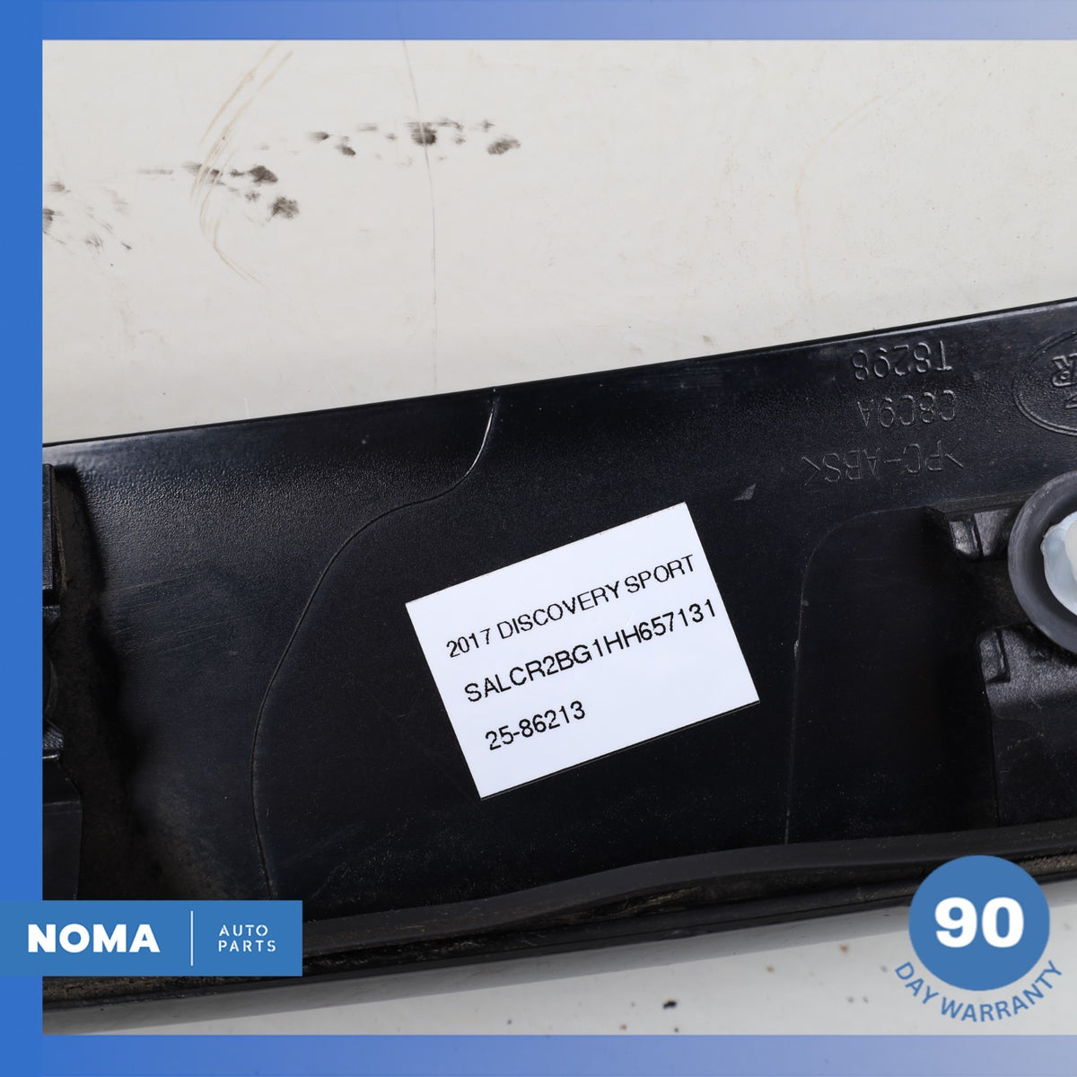 15-19 LR Discovery Sport L550 Rear Trunk Bezel License Plate Light Lamp Trim OEM - photo 20