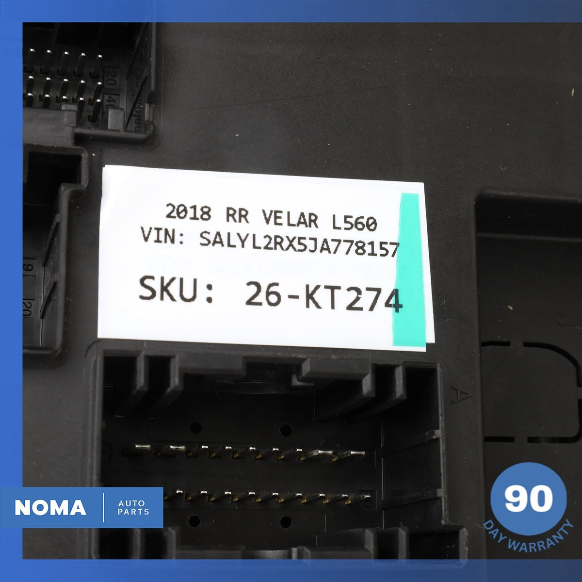 17-19 Range Rover Sport Velar L560 XF XE Body Control Module Fuse Relay Box OEM - photo 18