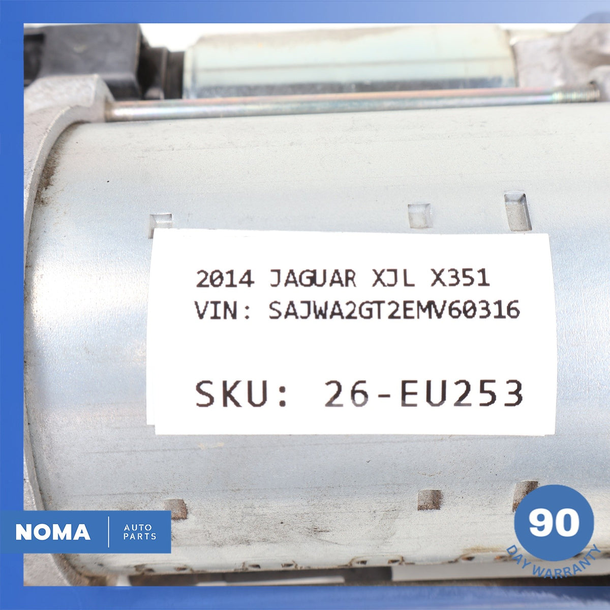 13-19 Jaguar X351 XJ F-Type 3.0/5.0L S/C Engine Starter Motor DX2311001BC OEM - photo 9