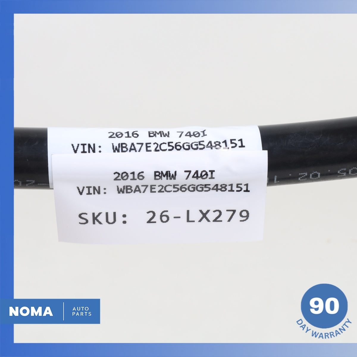 BMW G12 740i 530i Transmission Oil Cooler Hose Line Set OEM 76k - photo 12