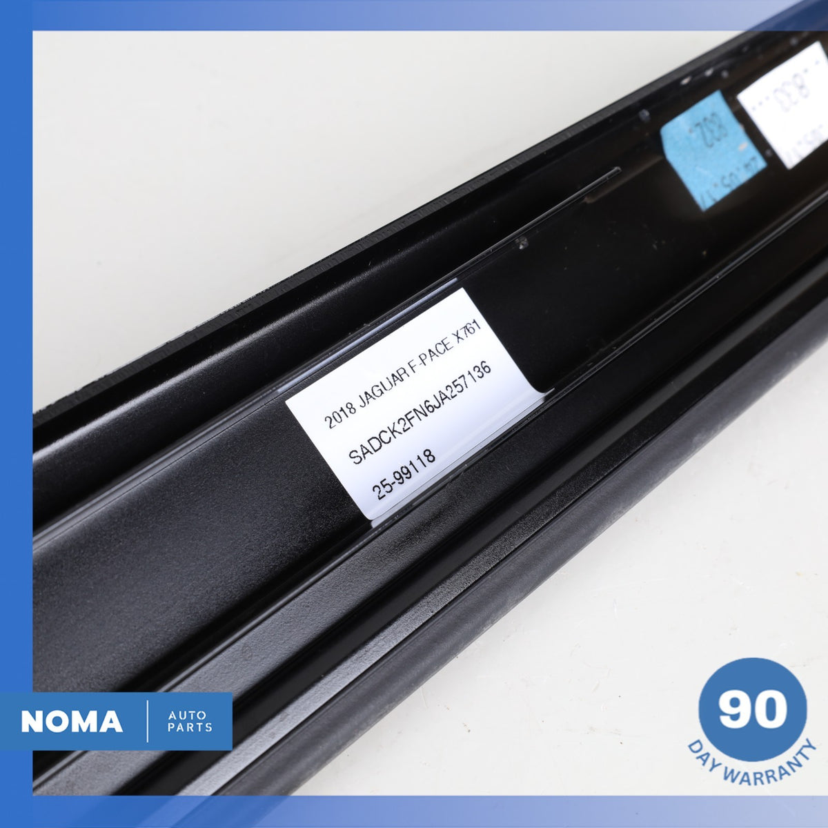 17-23 Jaguar X761 F-Pace Front Left Roof Exterior Molding HK83517C79AA OEM - photo 10