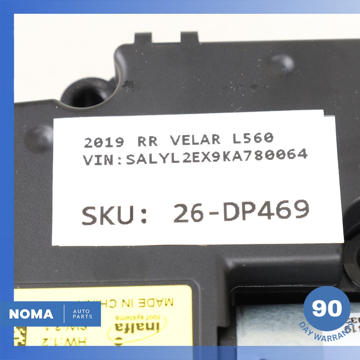 Range Rover L560 Velar Panoramic Sunroof Sun Roof Drive Motor Set OEM - photo 15