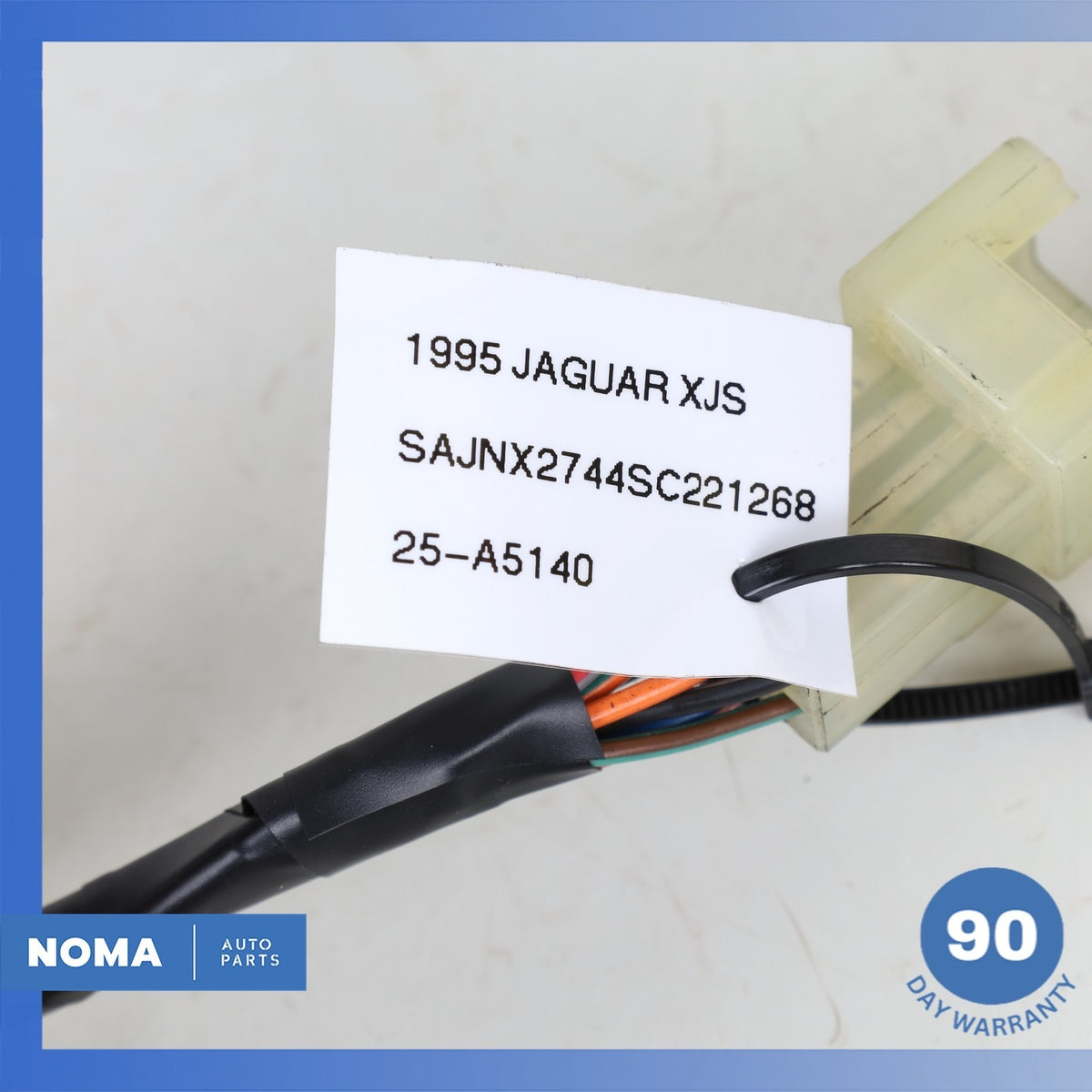 95-96 Jaguar XJS Series 3 Convertible Trunk Boot Lid Wire Wiring Harness OEM - photo 15