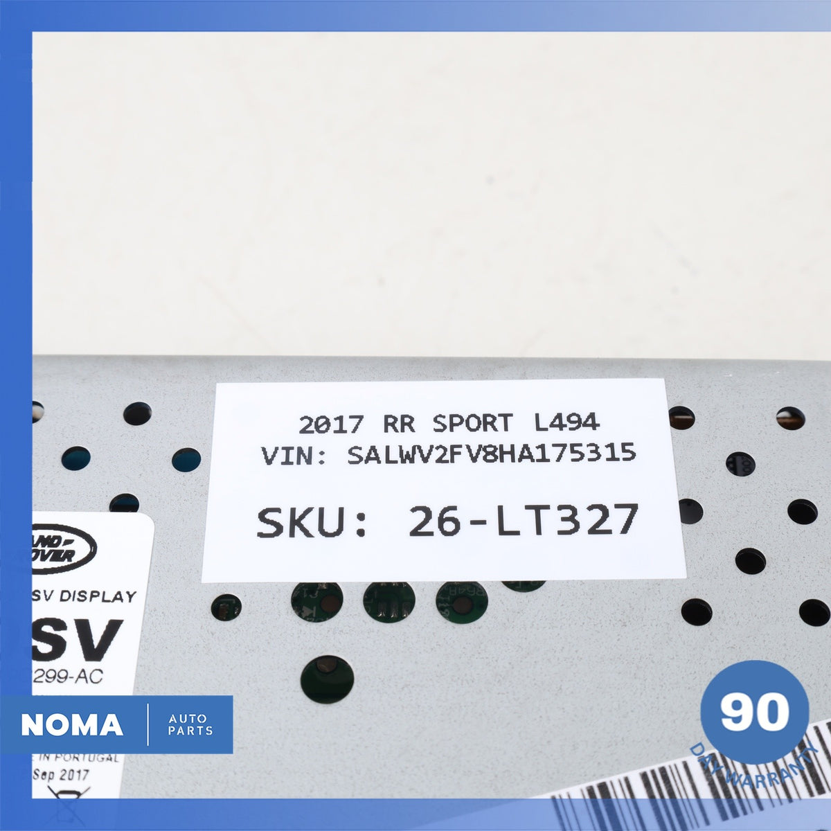 16-23 Land Rover L494 L405 / Jaguar F-Pace XF Touch Screen Monitor Display OEM - photo 14