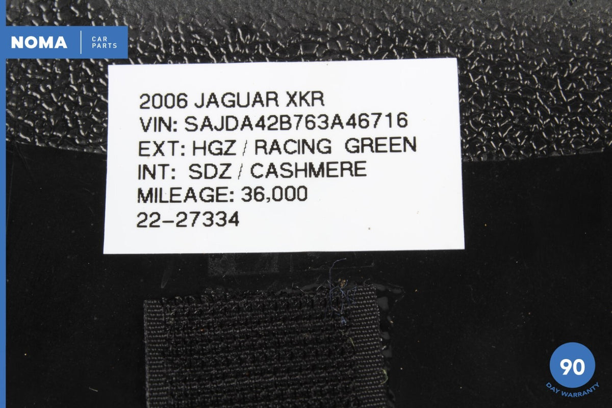 97-06 Jaguar XK8 XKR X100 Rear Back Center Console Finisher Pad Cover SDZ OEM - photo 10