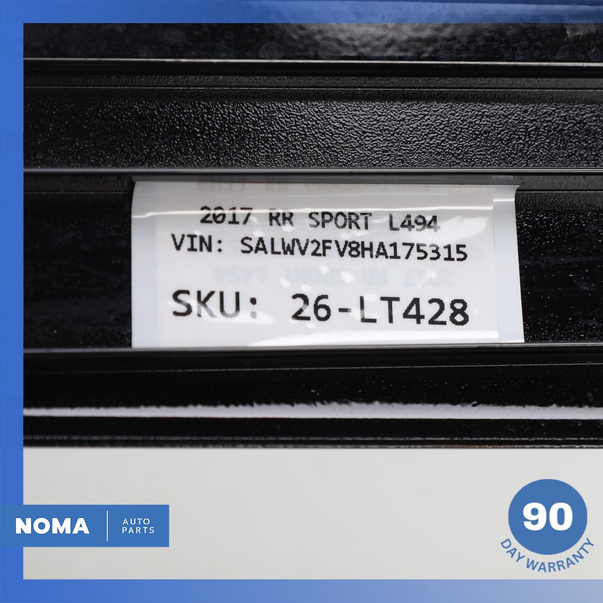 13-22 LR Range Rover Sport L494 Panorama Pano Sun Roof Left Side Molding OEM - photo 14
