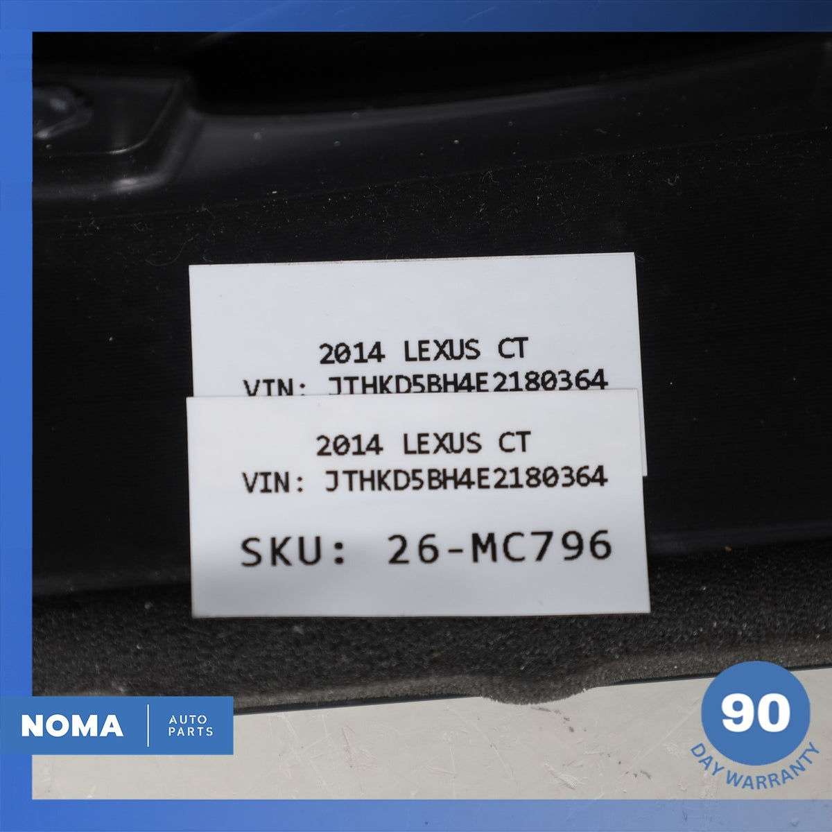 14-17 Lexus ZWA10 CT200h Front Left Driver Side Interior Door Panel Trim OEM - photo 24